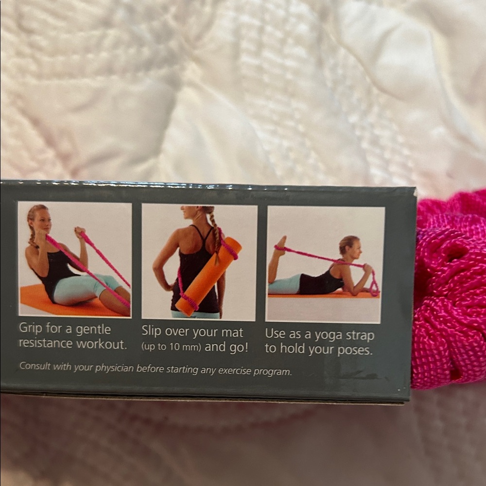 Pink Mat Strap Plus - Picture 2 of 3